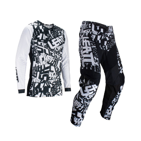 Комплект мотоджерси/мотоштаны Leatt 3.5 Ride Kit White